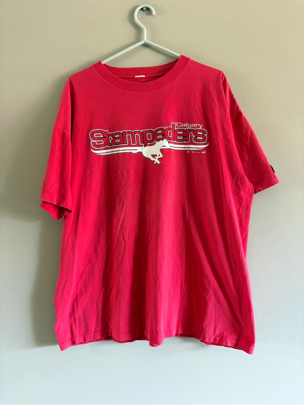 Puma Red Calgary Stampeders Graphic Tee - Men's Short Sleeve
